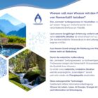 Warum soll man Wasser beleben?